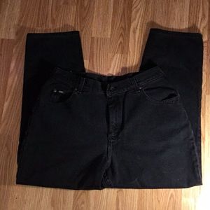 Vintage Black Lee Mom Jeans - Size 24X32